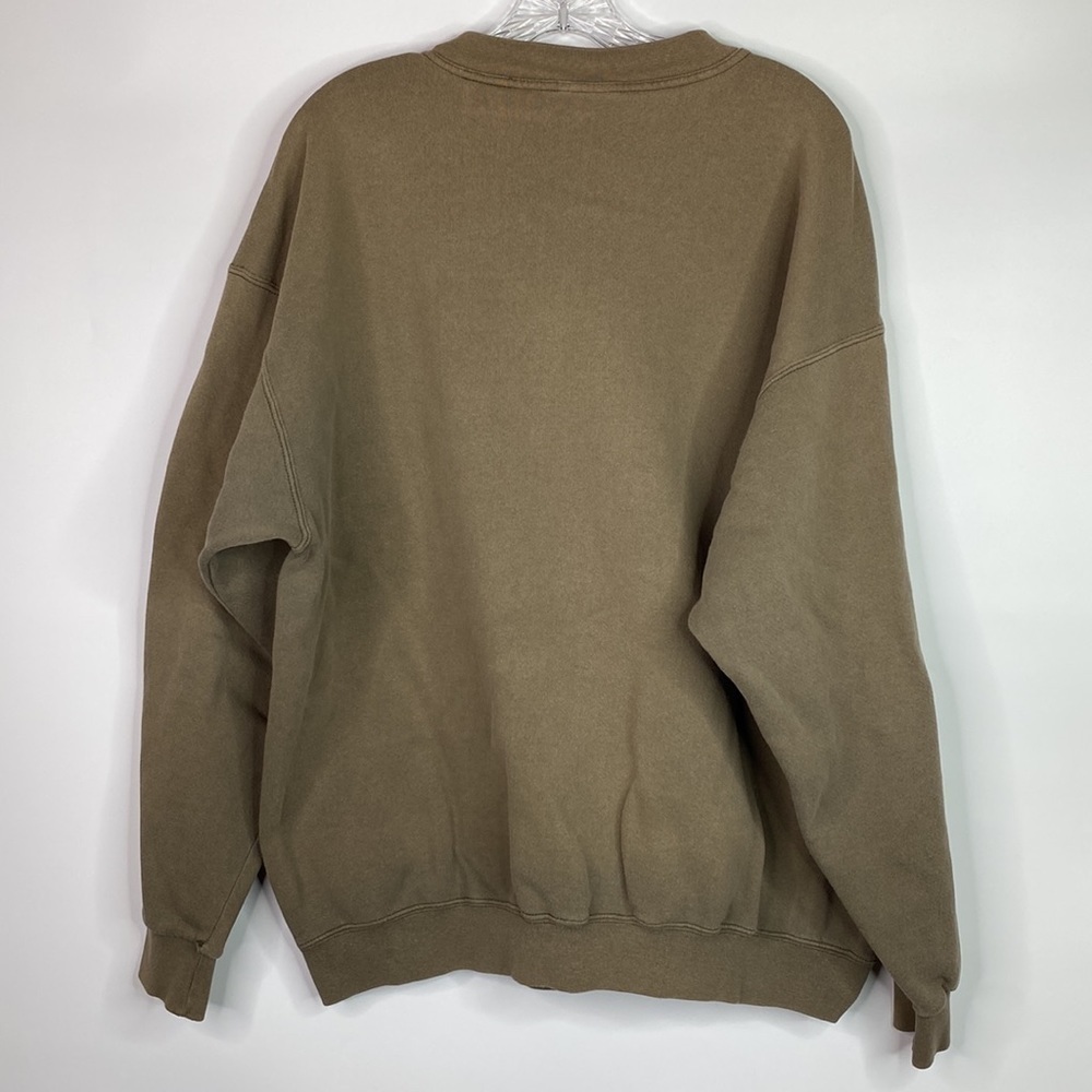 Vintage Nike Brown Crewneck Sweatshirt Size XL Rare USA - Picture 4 of 14
